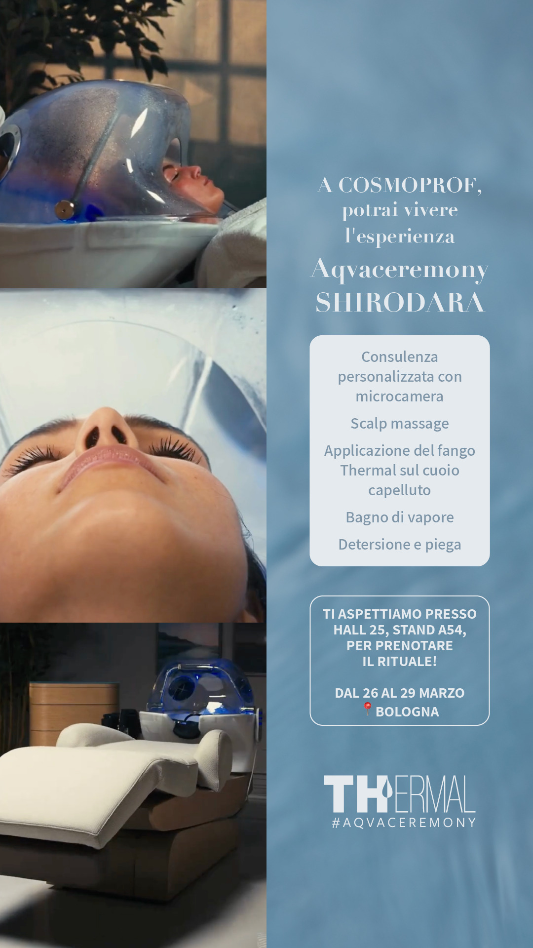 THERMAL Cosmoprof 2026 hair spa acqua termale